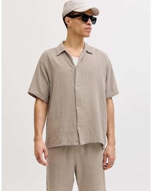 Jack & Jones Resort Shirt - Natural