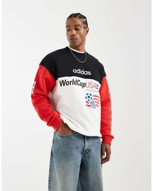 adidas Originals Graphic Sweatshirt - Red