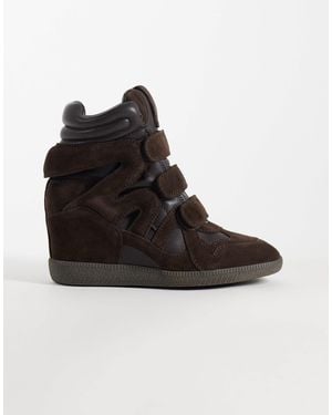 Steve Madden Mavis Wedge Sneakers - Black