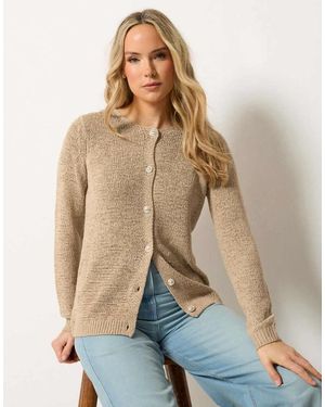 Long Tall Sally Knitted Cardigan - Blue
