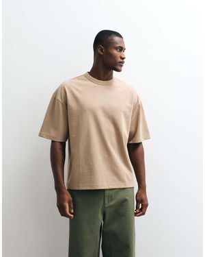 ASOS Breathemaxtm Heavyweight Boxy Oversized T-shirt - Natural