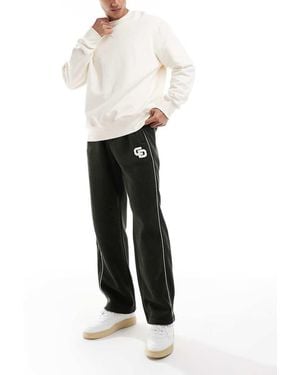 Criminal Damage Towelling Track Pant - White