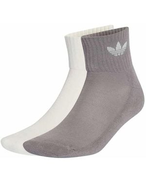 adidas Originals X Molly-mae Trefoil 2 Pack Socks - Grey
