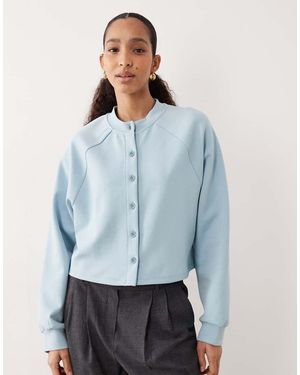 ASOS Interlock Cardigan - Blue