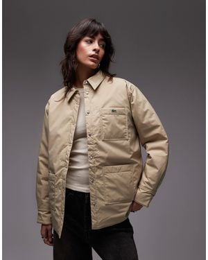 Lacoste – hemdjacke - Braun
