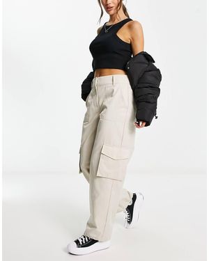 Something New X Naomi Anwer Cargo Trousers - White