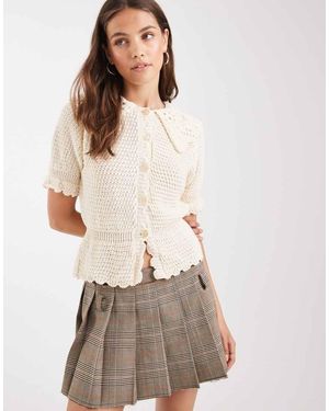 Miss Selfridge Top - Neutro