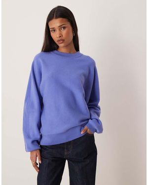 Gina Tricot Maglione Girocollo - Viola