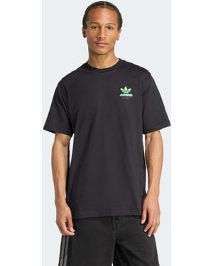 adidas Originals T-shirt à motif rétro gaming - Noir