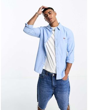 Levi's Slim Fit Oxford Shirt With Small Logo - Blue