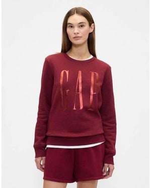 Gap Foil Print Sweatshirt Co-Ord - Red