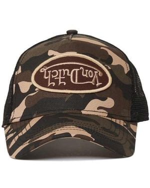 Von Dutch Camo Trucker Cap - Green