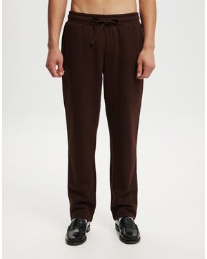 Cotton On Relaxed Track Pant - Brown