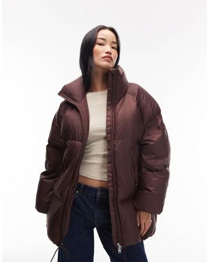 ARKET – longline-pufferjacke - Lila