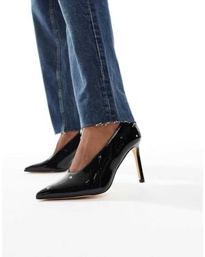 SEQWL Petunia High Vamp Court Shoes - Blue