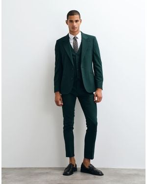 ASOS Skinny Suit Trousers - Green