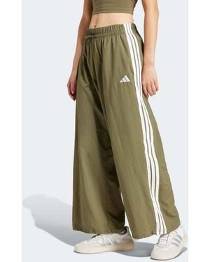 adidas Originals S 3-stripes Woven Sportswear Trousers - Green