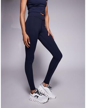 4505 Tall Icon Wrap Waist Yoga legging - Blue