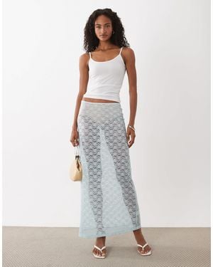 Motel Surina Lace Skirt - White