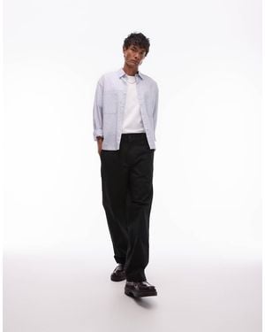Dickies 247 Loose baggy Fit Work Trousers - White