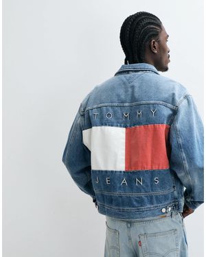 Tommy Hilfiger Archive Trucker Denim Jacket - Blue
