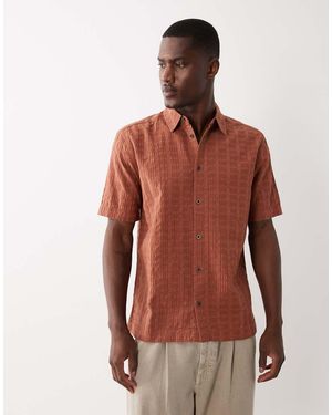 Only & Sons Short Sleeve Textured Shirt