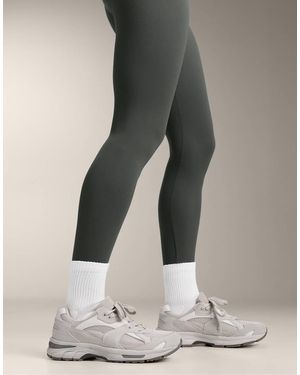 Oysho 3 Pairs Of Cotton Blend Quarter Sports Socks - White