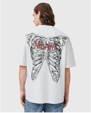 AllSaints Sternum Print T-shirt - White