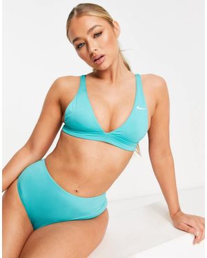 Nike Nike Bralette Bikini Top - Blue