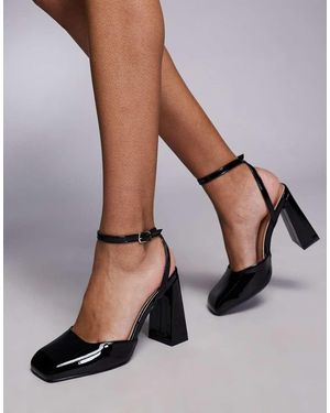 SIMMI Merceditas Negras De Tacón Didi De Simmi London - Negro