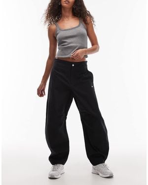 Nike Street Barrel Leg Trousers - Black