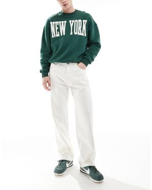 Jack & Jones Eddie Loose Rigid Jeans - Green