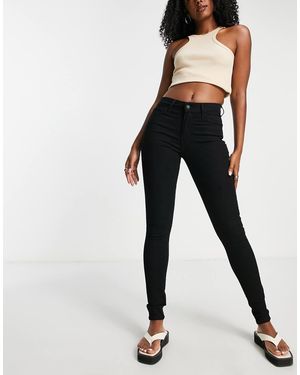 Levi's 720 High Rise Super Skinny Jeans - Black