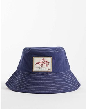 Becksöndergaard Sombrero De Pescador De Lona De Algodón De - Azul