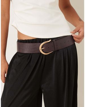 ASOS – breiter gürtel - Schwarz