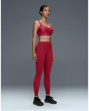 Oysho Perfect-Adapt High-Rise 65Cm Ankle-Length Leggings - Red