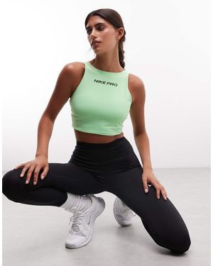 Nike Pro Dri-Fit Gewatteerde Sport-Bh - Groen