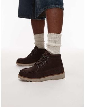 Timberland Mid Chukka Lace Boots - Black