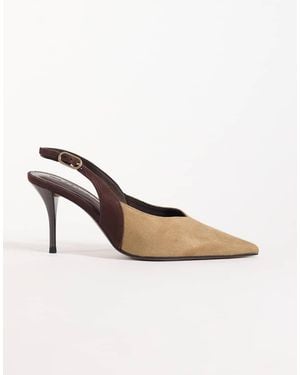 ASOS Serena Slingback Stiletto Heels - Multicolour