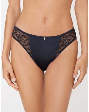 Tezenis Mistery Essence Brazilian Knickers - Blue