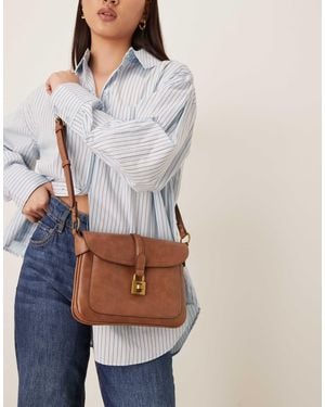 Accessorize Padlock Crossbody Bag - Gray