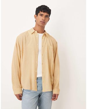 ASOS Oversized Shirt - Natural