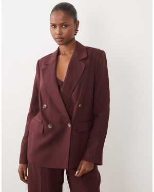 Nobody's Child Torrent blazer im zweireiher-stil aus leinenmix - Rot