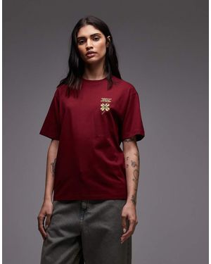 Carhartt Clover T-shirt - Red