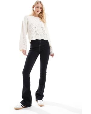 Don't Think Twice Dtt tall – bianca – schlagjeans - Weiß