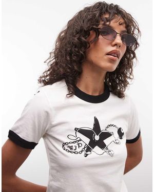 Carhartt Outlaw Star Ringer T-Shirt - White
