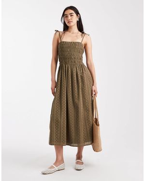 Miss Selfridge – maxikleid - Natur