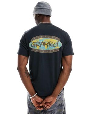 Gramicci T-Shirt Vintage Con Grafica "Prepare Yourself" - Grigio