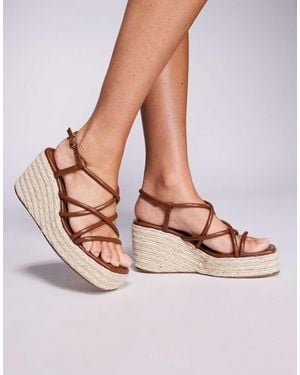 SIMMI Belise Wedge Heels - Pink