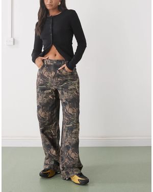 Collusion X002 baggy Jeans - Natural